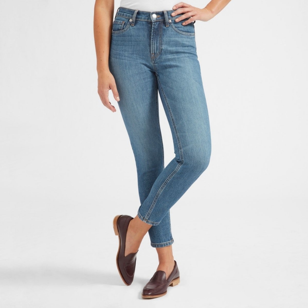 Everlane High Rise Ankle Jeans Size 26